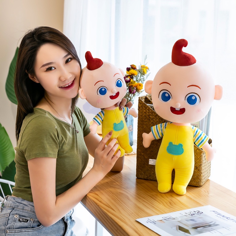 70cm JoJo Cocomelon Mainan Waktu Tidur Boneka Plush Untuk Mainan Anak Hadiah Ulang Tahun Tidur Bantal Boneka