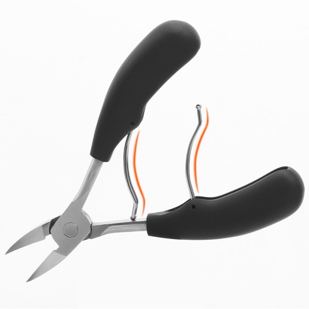 Gunting Kuku Miring Anti Cantengan Stainless Steel Jempol Kaki Toe Nail Clipper