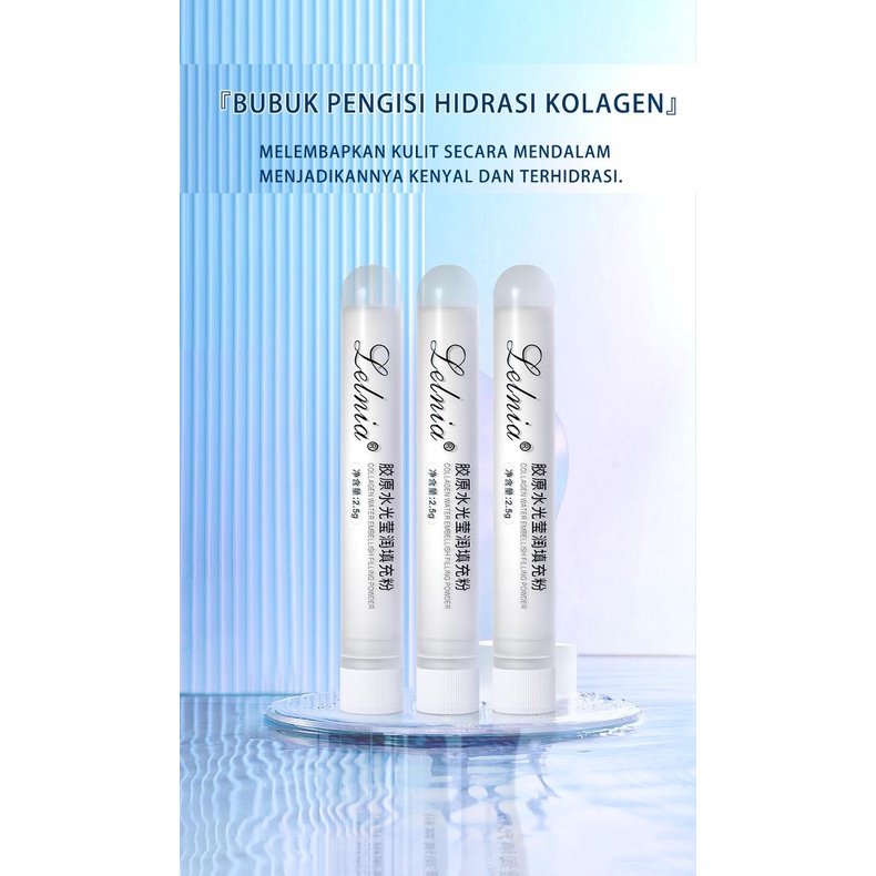 serbuk kolagen menghilangkan kerutan glow vc filler powder vc nourishing collagen cream