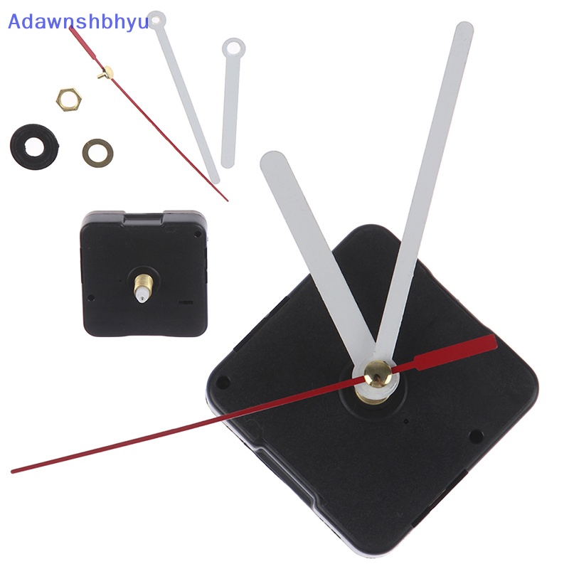 Adhyu DIY Silent Classic sliver Watch Jam Dinding Movement Mechanism Parts ID