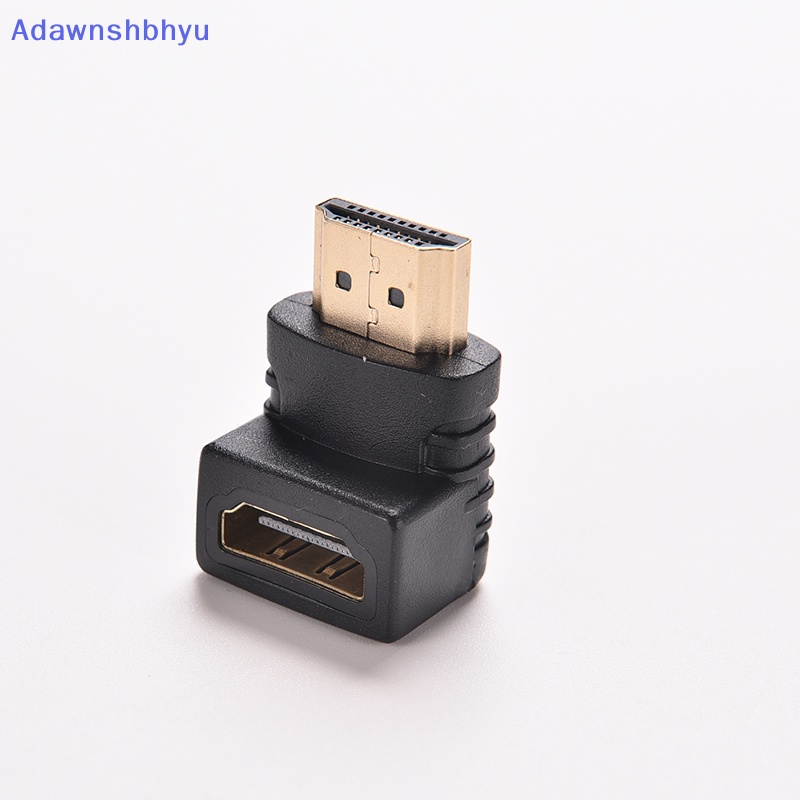 Adhyu Adapter Kabel HDMI Sudut Kanan Male to Female Konektor Tv270 90derajat HDTV ID