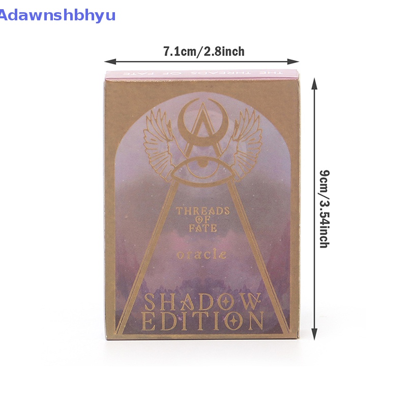 Adhyu Benang Takdir Tarot Oracle Card High-Quality Kartu Oracle Pesta Bahasa Inggris ID