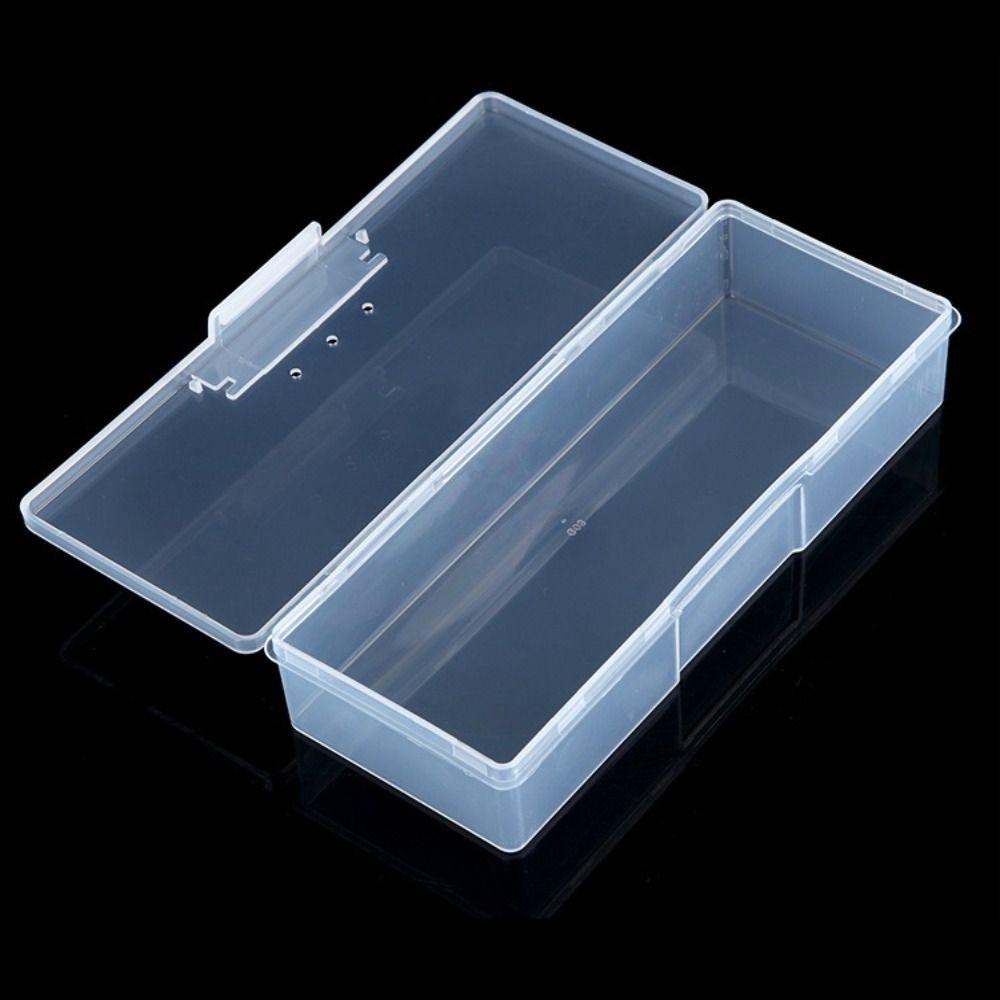 R-FLOWER Kotak Penyimpanan Nail Art New Wadah Kubus Kikir Kuas Kuku