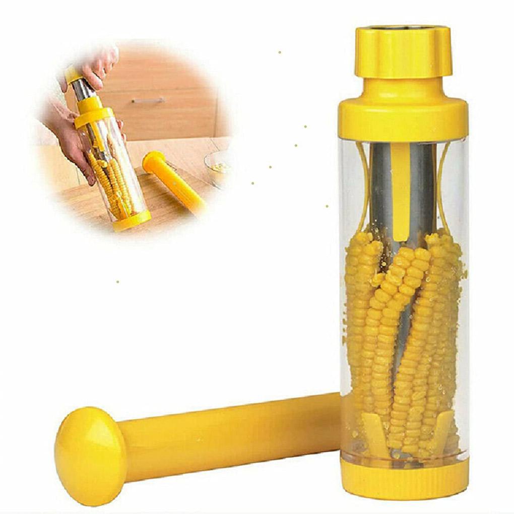 Corn Round Stainless Alat Serut Sayur Corn Kernel Stripper Remover Gadget Dapur Rumah