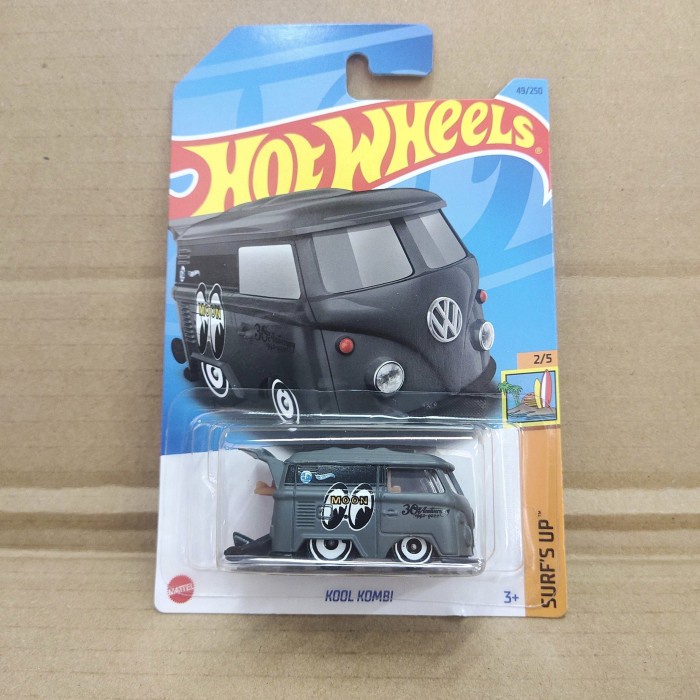 Hotwheels Kool Kombi Mooneyes Grey - Lot H 2023