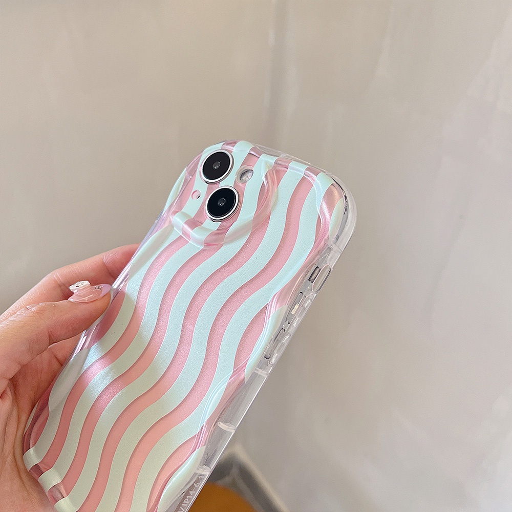 Casing IPhone Kompatibel Untuk IPhone 14 Pro Max Abstrak Garis Garis Iphone13 /13 Pro Ip12 /12 Pro Max IPhone 11x XS XR 7 8 Plus Klasik Lembut TPU Back Phone Cover