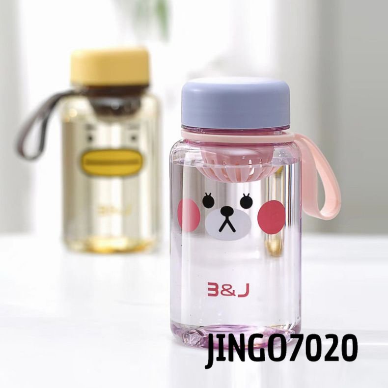 [JINGO] - Botol Minum Aesthetic Water Bottle Tumbler Minum Estetik Botol Minuman Plastik Berkualitas Cantik Premium Botol Minum Kantor Se