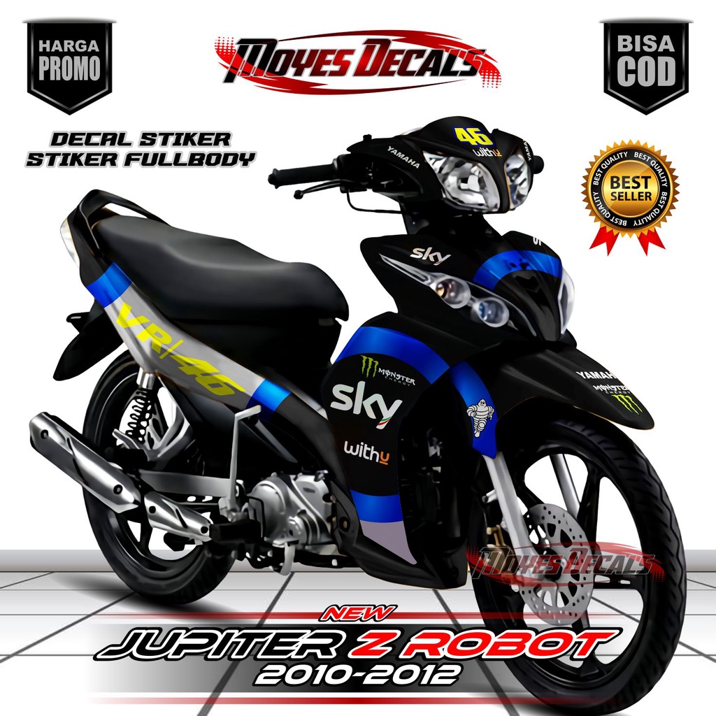 decal jupiter z robot 2010 / decal jupiter z 2011 / decal jupiter z 2012 full body