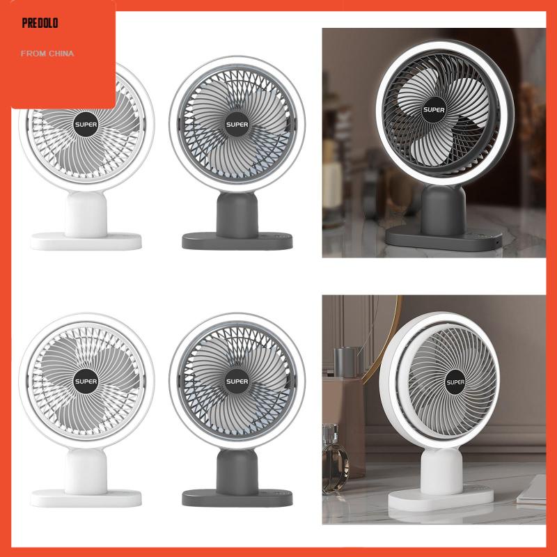 [Predolo] Kipas Angin Meja Kecil Penyesuaian 120 Kipas Angin Silent mini Fan Untuk Rumah Indoor