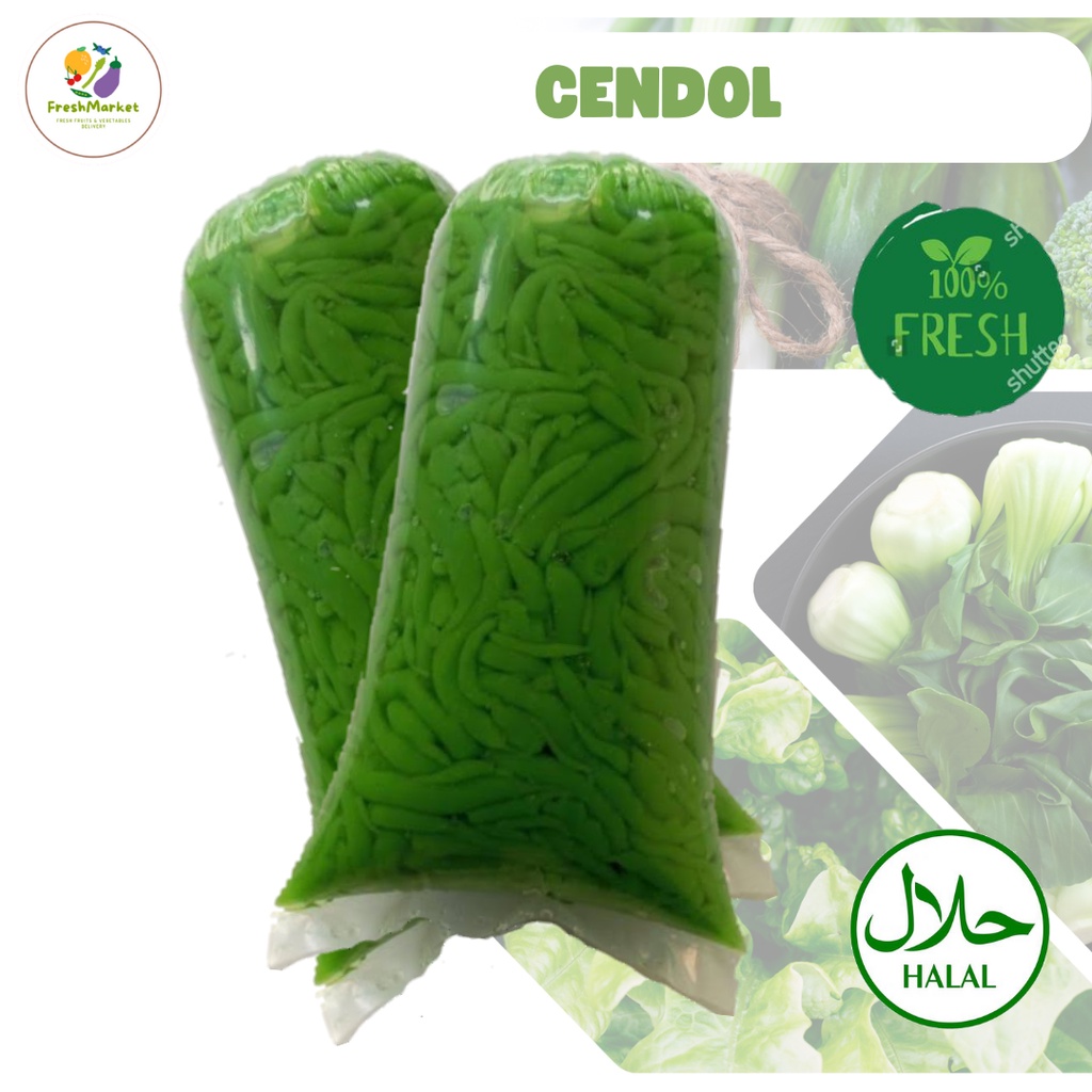 

Cendol Tepung Beras Segar 500 Gram Freshmarketlampung