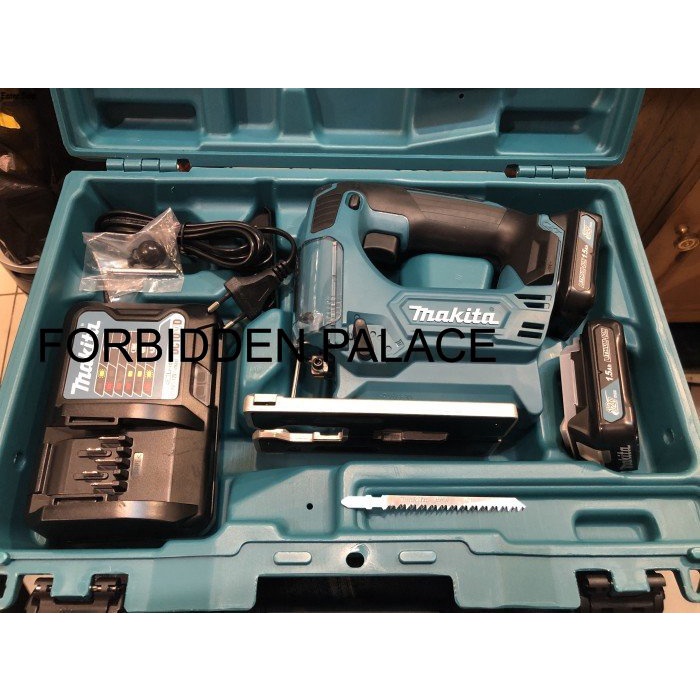 Diskon MESIN JIGSAW CORDLESS MAKITA/ MAKITA JV 101 DWYE ( 12 Volt battery ) YUI290