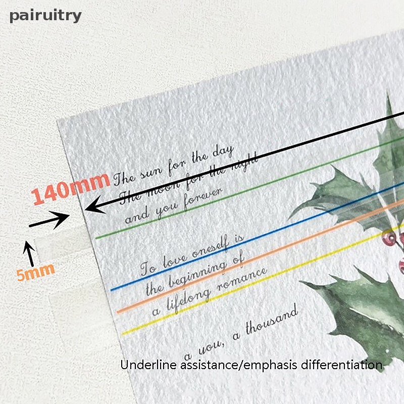 Prt 160lembar/Set Transparan Posted It Sticky Notes Pads Clear Notepad Waterproof Memo Pad Untuk Jurnal Sekolah Alat Tulis Kantor PRT