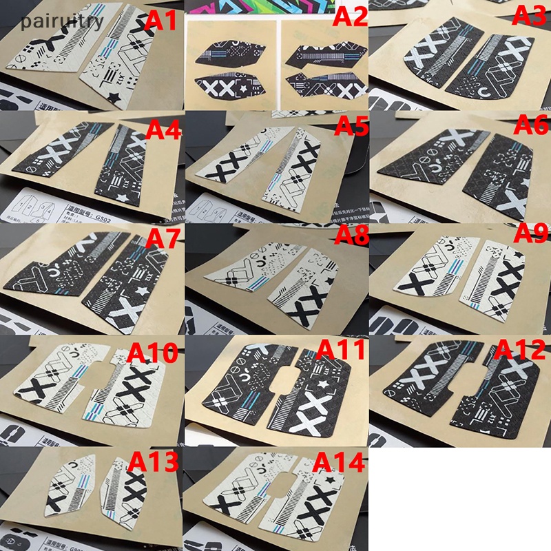 Prt 1Set Mouse Grip Tape Skate Handmade Stiker Non Slip Sedot Keringat Untuk G Pro X G502 PRT