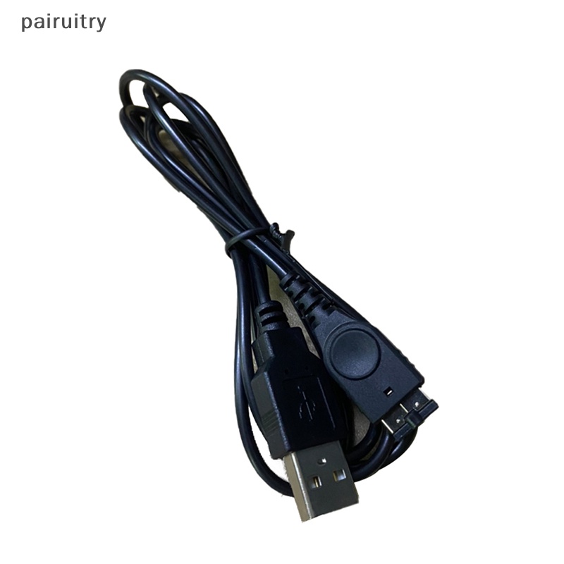 Prt 1PC Kabel Charger Kabel Advance Line Cord Pengisian USB Hitam Untuk GBA Handheld Game PRT