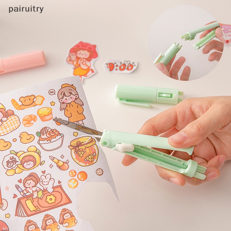 Prt Creative Portable Multi Fungsi Art Tool Kit Gunting Pensil Serbaguna PRT