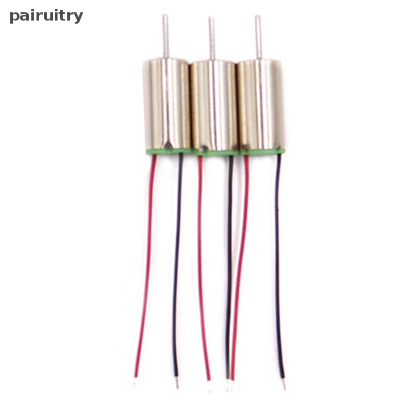 Prt 5PCS 6x12mm DC Coreless Built-in Vibration Tahan Air 1.5-3V Getaran Motor PRT
