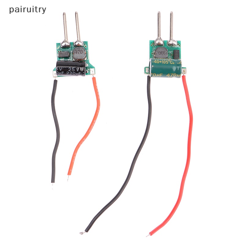 Prt 1Pc MR16 DC12-24V 1-3W 4-7W LED Driver Lighg Trafo 290mA Untuk Bohlam LED PRT