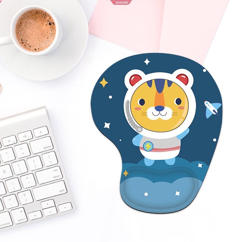 Kawaii Anime Mouse Pad Dengan Penopang Pergelangan Tangan Anti Slip Silikon Hand Rest 3D Kartun Lucu Tikar Tikus Untuk PC Komputer Laptop Gaming [ZXL]