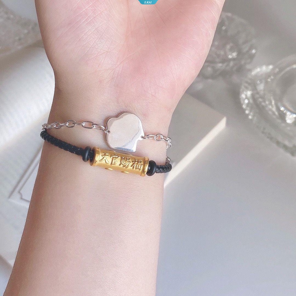 Gelang Lonceng Shnnosuke Lucu Siswa Teman Terbaik Gadis Manis Gaya Hati Kalung Handwear Ins Design Hand String Hadiah [ZK]