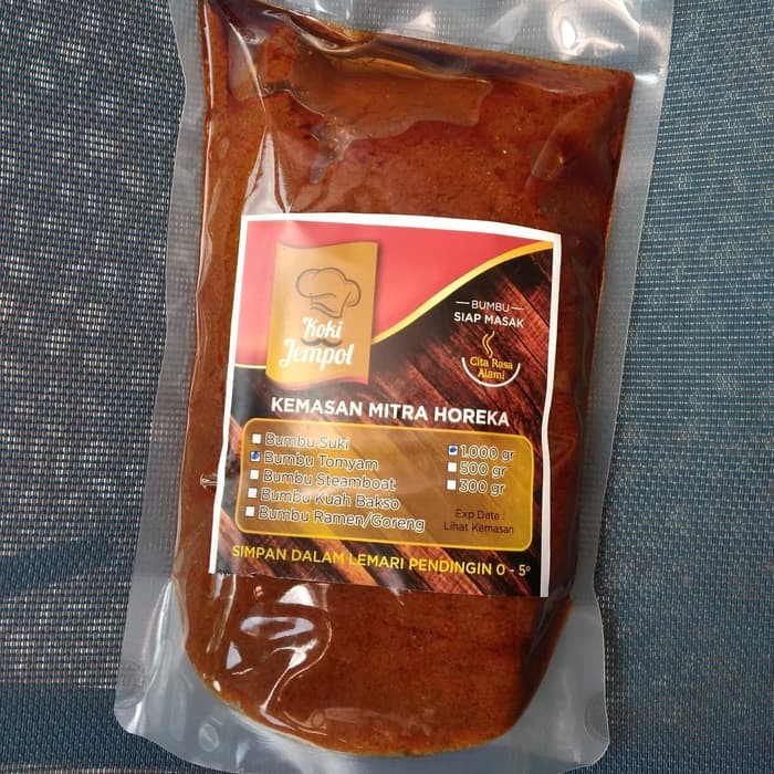 

Bisa COD Bumbu Masak Instant Tomyam Koki Jempol 1000 gr
