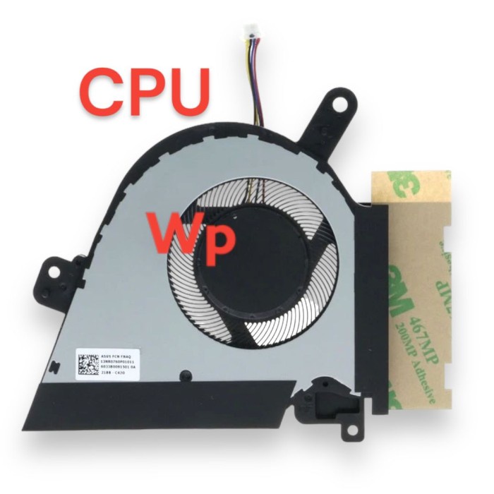 Cooling Fan Kipas Asus TUF Gaming Dash F15 FX516 FX516P FX516PM