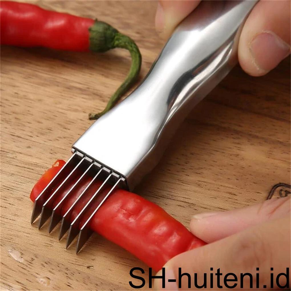 Handheld Slicer Parutan Sayur Portable Handle Chopper Food Preparation Hand Shredder Restoran Alat Dapur Profesional