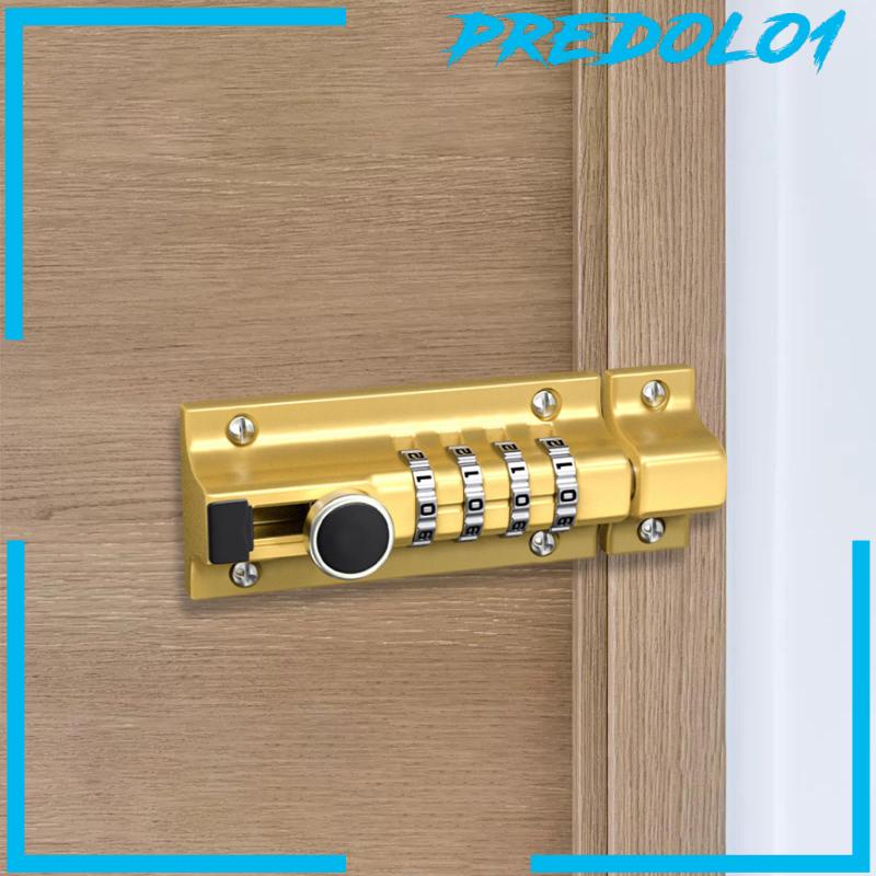 [Predolo1] Baut Pengunci Kombinasi Mechanical Password Lock Sliding Bolt Latch