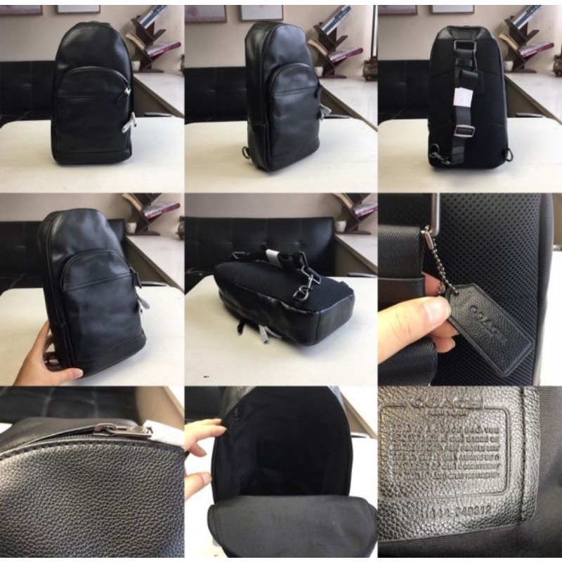 Coach Charles Pack Black(F49312)