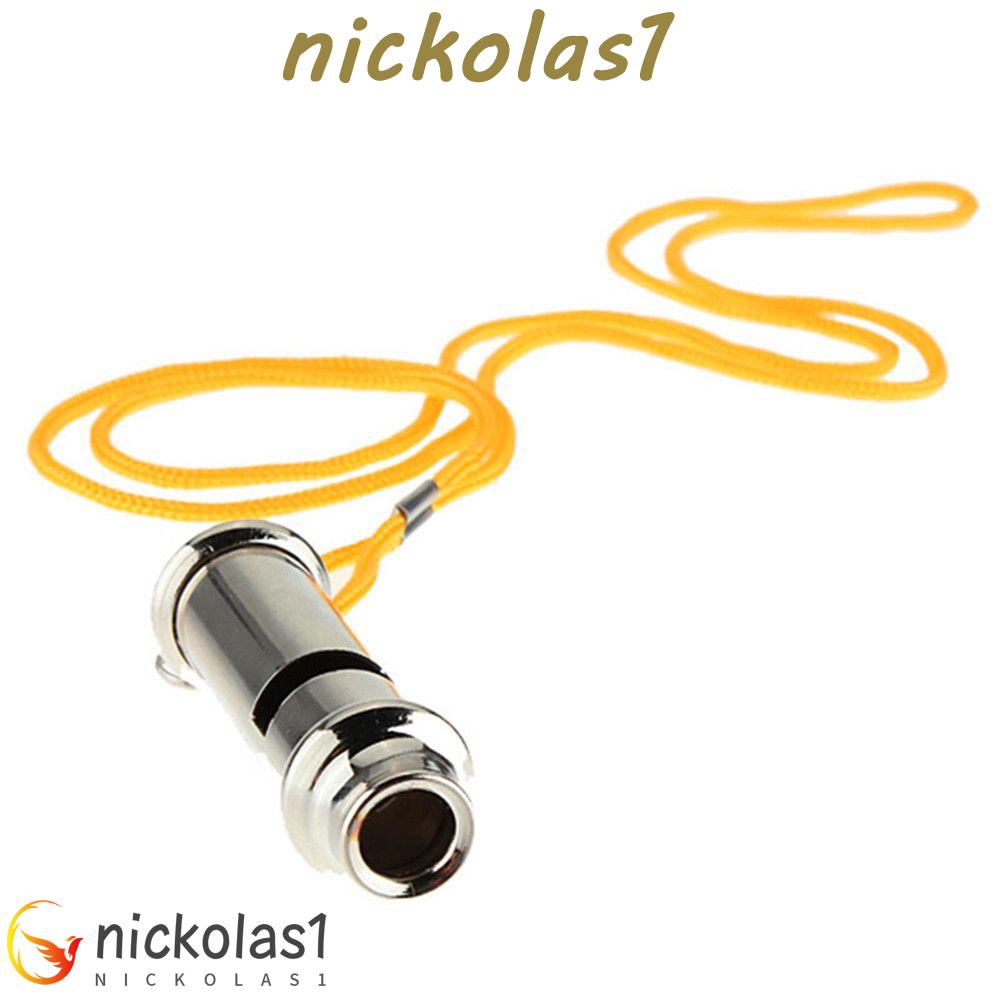 Nickolas1 Whistle New Arrival Metal Whistle Emergency Untuk Peringatan Lalu Lintas Polisi