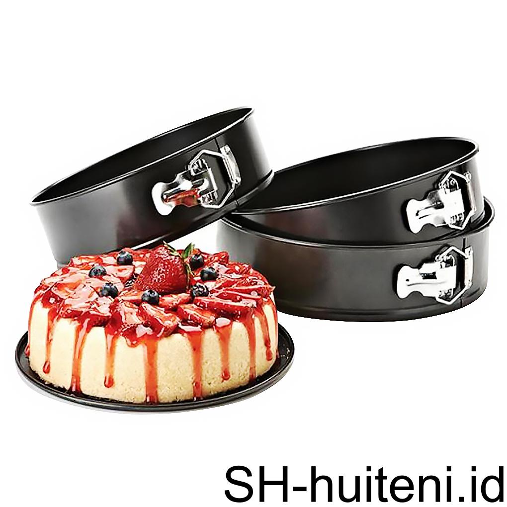 20 cm Cetakan Kue Bakeware Cetakan Kue Non/-stick Cake Pan Base Bentuk Bulat Baking Tray Alat Panggang Dapur