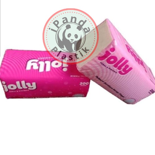 JOLLY FACIAL TISSUE 200 sheet 1 pack/tisu wajah serbaguna Joly 2ply