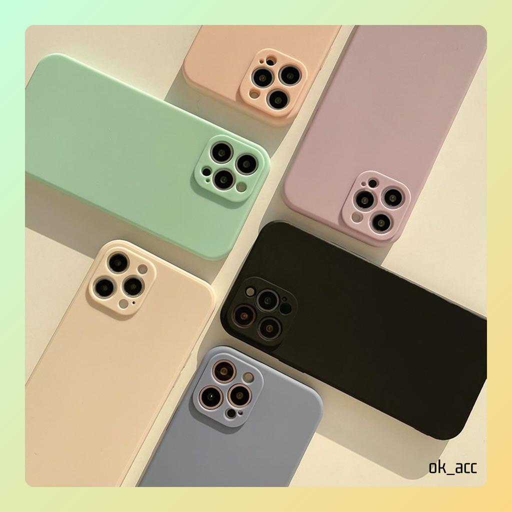 Softcase Doff Warna Macaron WM for Xiaomi Redmi Note 4 4X 5 Pro 5A Prime 7 8 9 10 10s 11 11s 12 5G