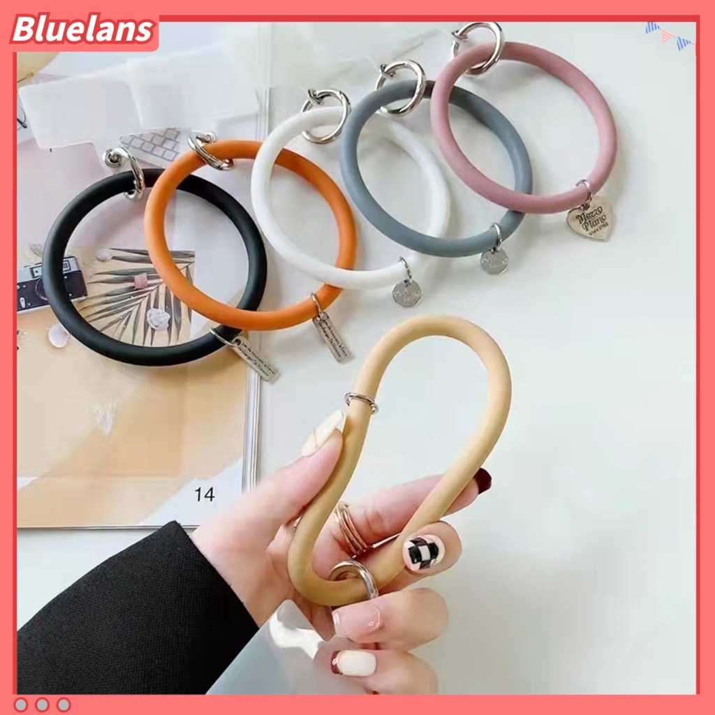 [BLS] Telepon Cincin Anti Hilang Anti-Jatuh Universal Tahan Aus Nyaman Dipakai Ketangguhan Tinggi Perlindungan Ponsel Silikon Cover Gantung Gelang Aksesoris Telepon