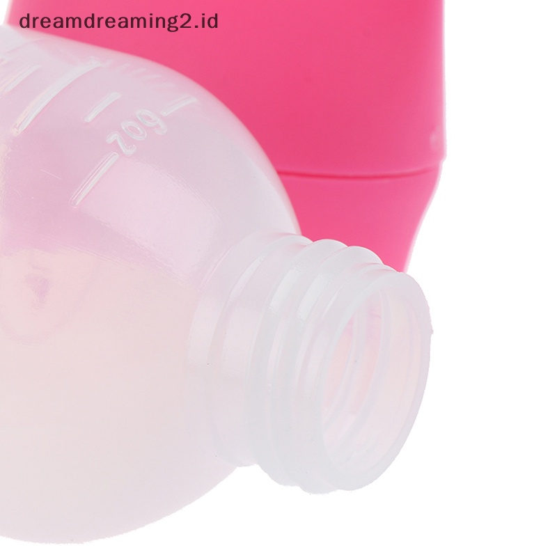 (drea) Botol Pewarna Rambut Shampoo Botol Aplikator Pewarna Rambut Dengan Gigi Sisir //