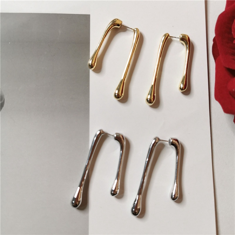 Perhiasan Trendi Anting Geometris Anting Geometris Laris Anting Drop Untuk Wanitahadiah Pesta