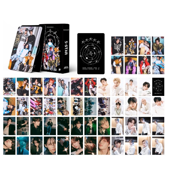 54pcs / box Kartu Foto LOMO Album KPOP Stray Kids 2022 ODDINARY