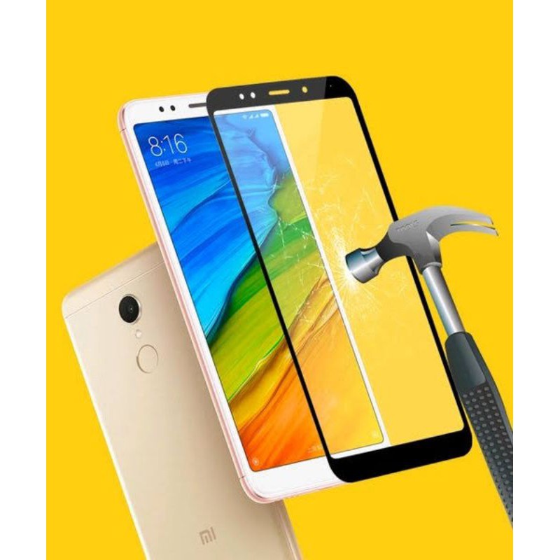 Tempered glass Xiaomi redmi 5+/ Note 5A/ note 5 pro full cover bening