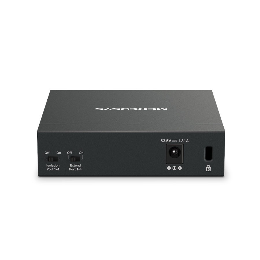 MERCUSYS MS105GP 5-PORT GIGABIT DESKTOP SWITCH WITH 4-PORT PoE+