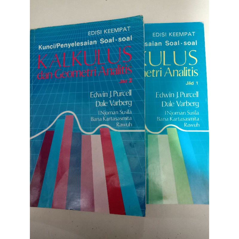 Kunci Penyelesaian soal soal KALKULUS edisi 4 JILID 1 DAN 2 Edwi J.Purcell