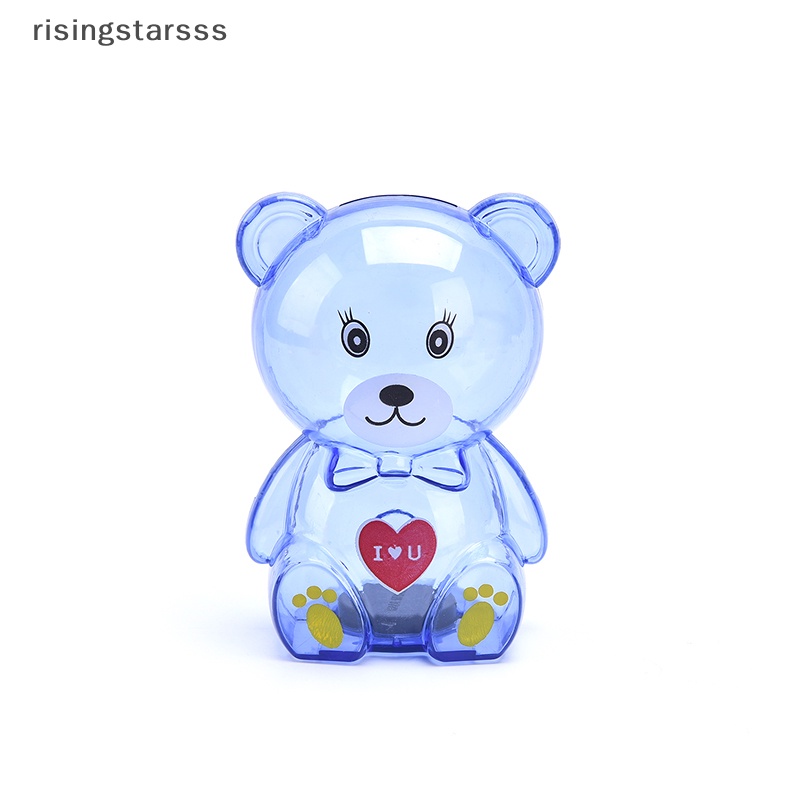 Rsid Span-Kotak Uang Kartun Beruang Baru Anak Celengan Mahasiswa Gaya Transparan Menabung Uang Jelly