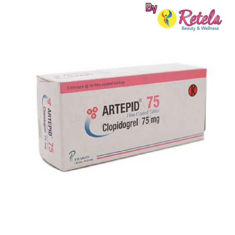 Artepid 75mg Fct 10`S