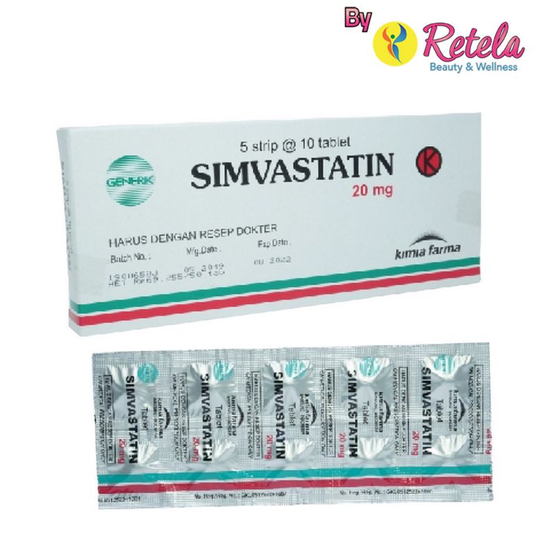 SIMVASTATIN 20MG TAB 50`S