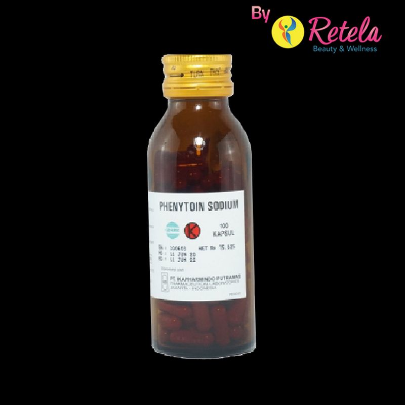 PHENYTOIN 100MG 1 BOTOL 100 CAPLET