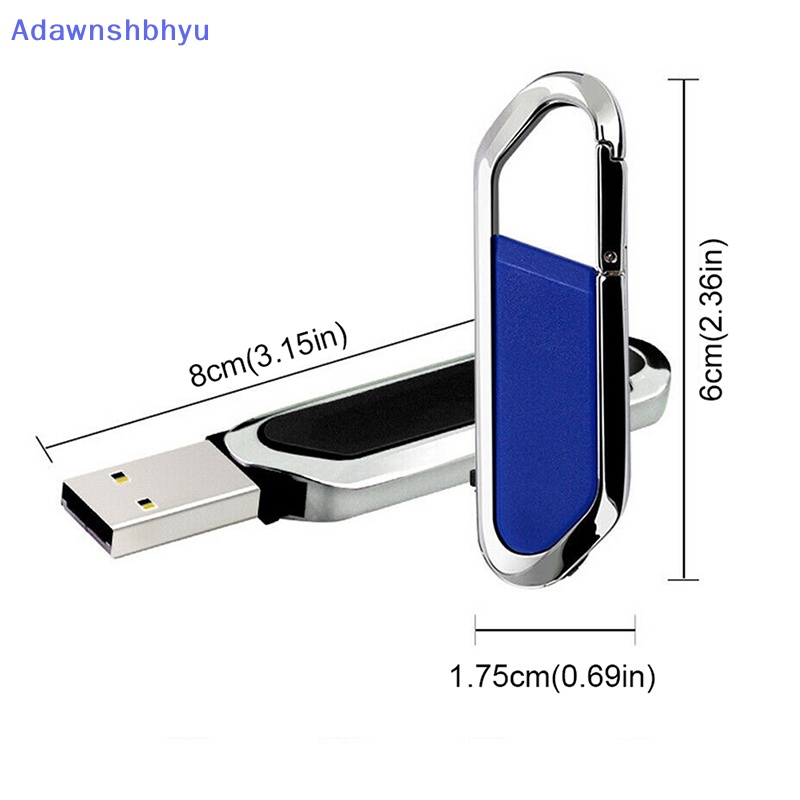 Adhyu 2TB Metal USB 2.0 Flash Drive Memory Stick Pen U Disk Metal Kunci Jempol PC Laptop ID