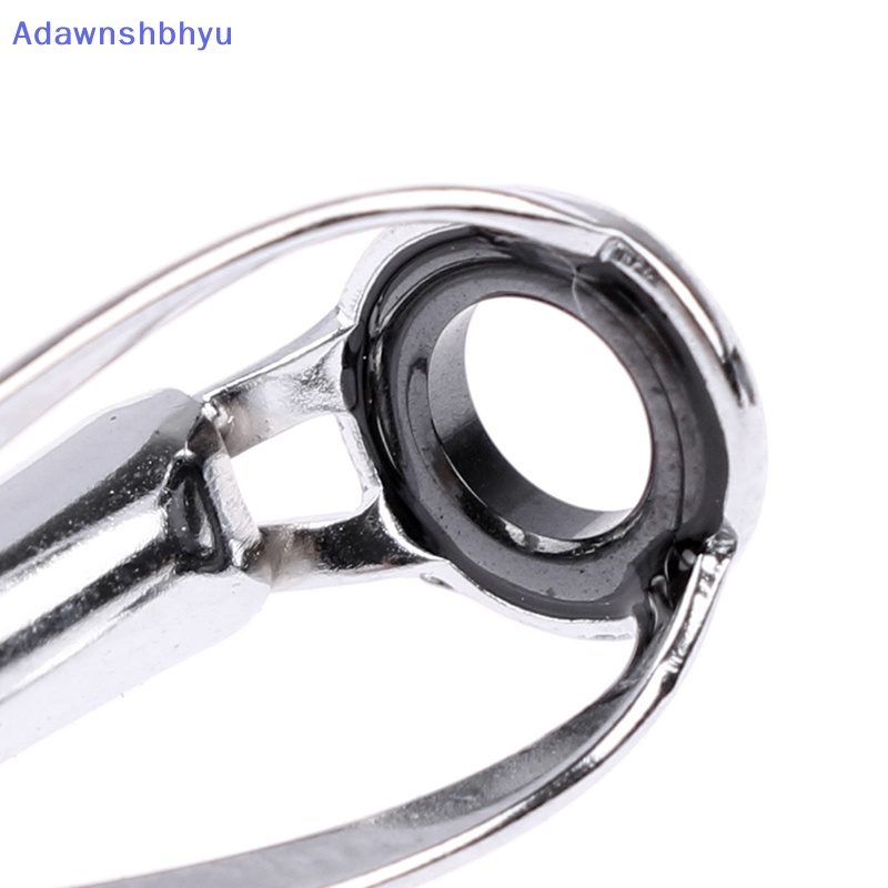 Adhyu 1pc Sliver/Rain Top Tip Guide Ring Bebas Kusut Untuk Berputar Pancing ID