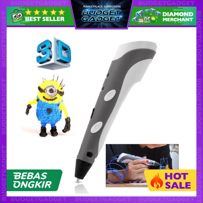 

3D Stereoscopic Printing Pen for 3D Drawing