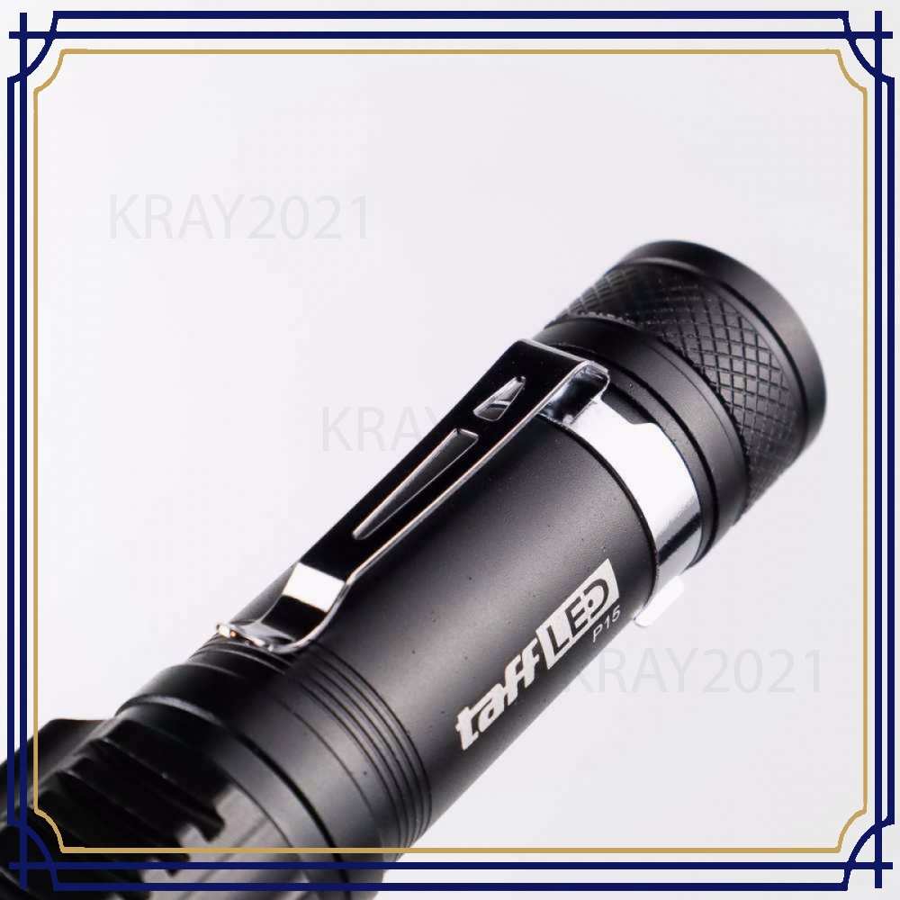 TaffLED Senter LED USB Rechargeable XML-T6 6200 Lumens 10W - P15