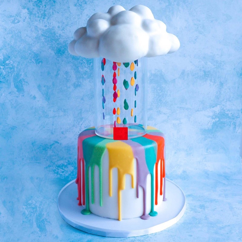 Cake Stand Akrilik Alat Riser Kue Tingkat Cake Kue Untuk Ulang Tahun Pernikahan
