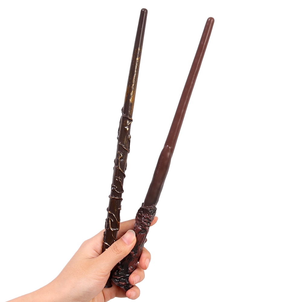 Magic Magic Magician Halloween Cosplay Props Show Wand Tongkat Sihir/Tongkat Magic Staff Penyihir Halloween/Ukiran Pharaoh Resin Magic Stick Mainan Anak/Harri Potter Magic Wand Mainan Untuk Anak