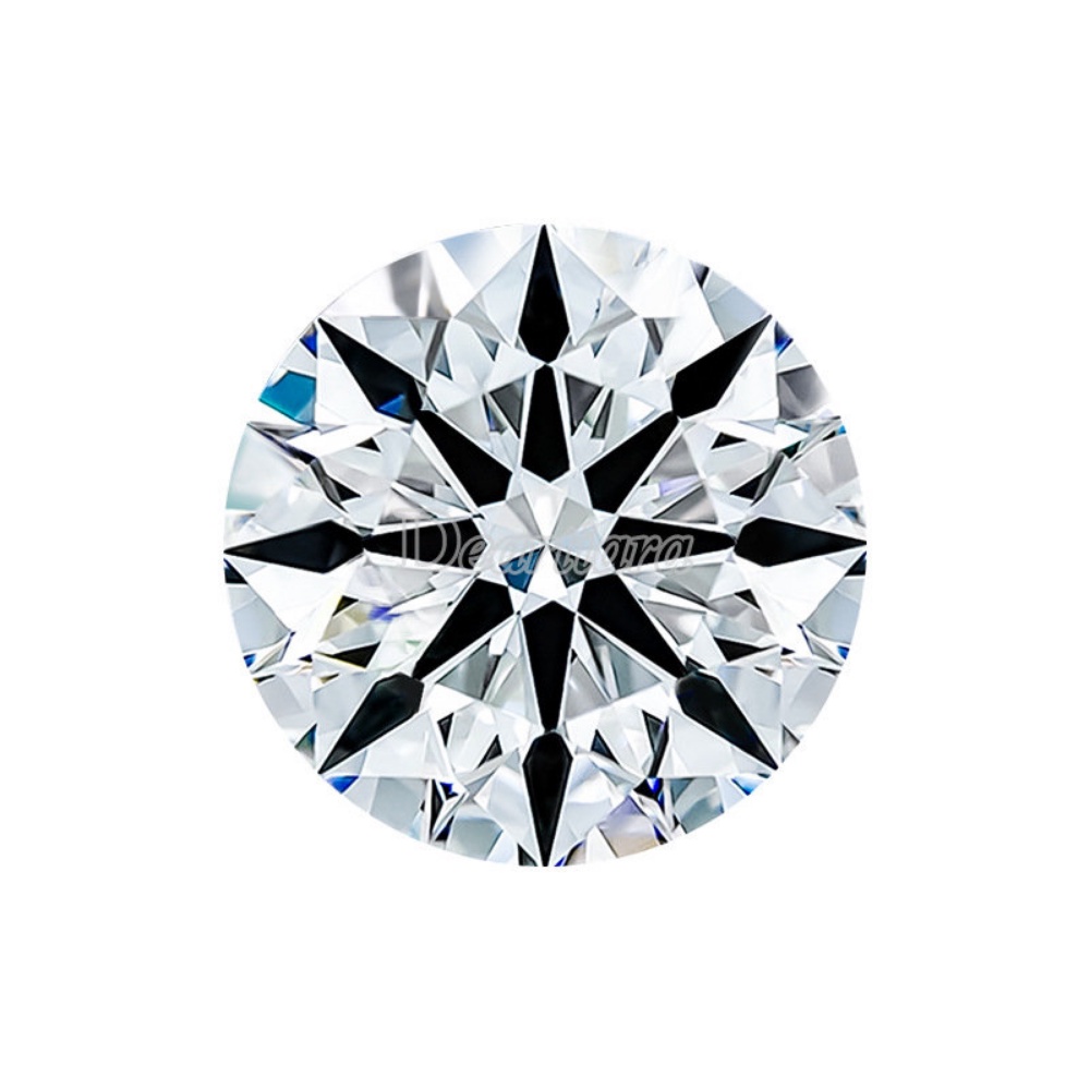 Gra Moissanite Diamond 0.5ct-5ct D Putih VVS Grosir Potongan Bulat Longgar Bare Stone Sertifikat GRA